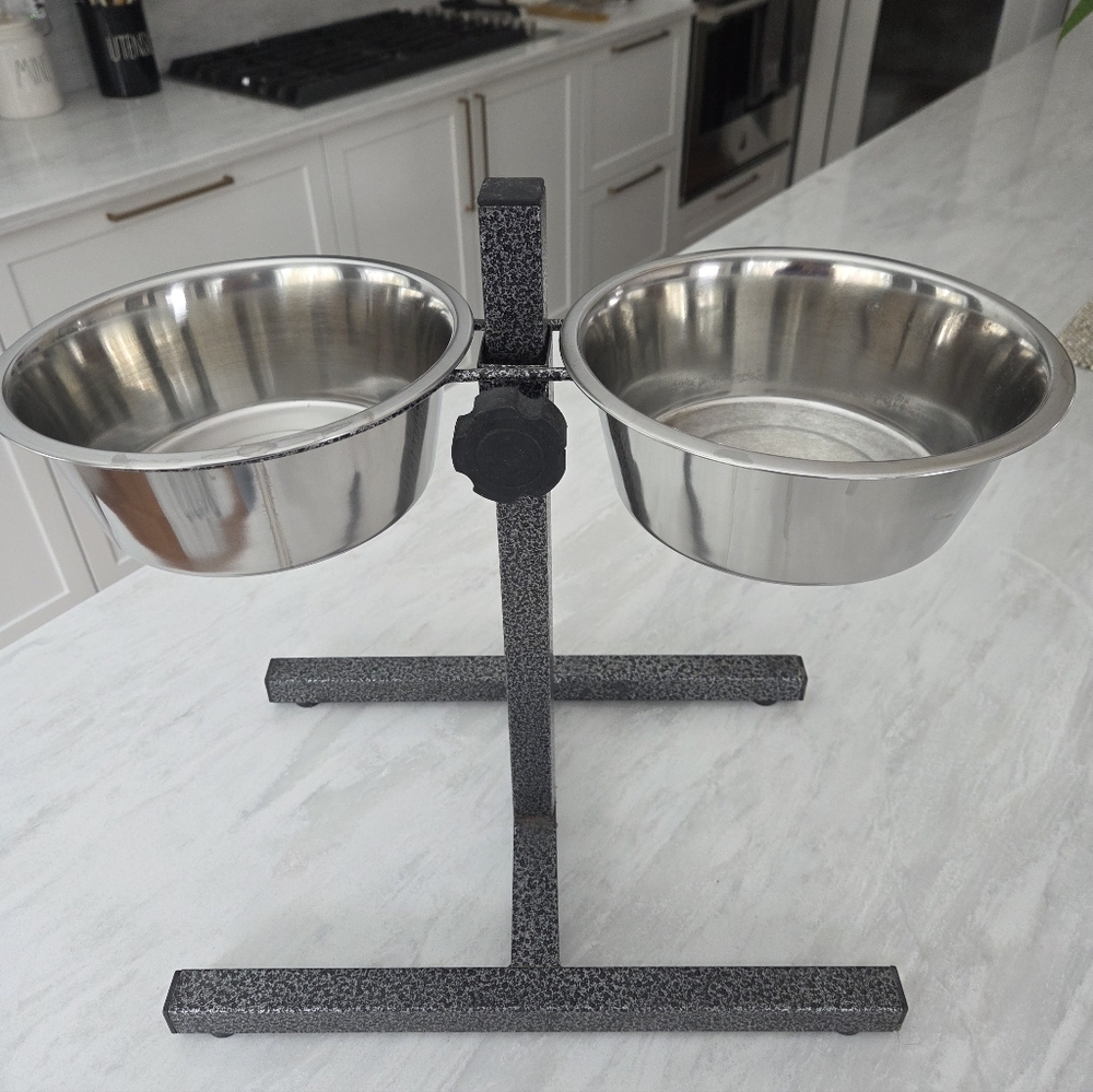 2/$30 Double Pet Bowl Stand 2 Avail
